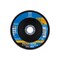 Pferd 6" x 7/8" A.H. POLIFAN Flap Disc - Z PSF EXTRA STEELOX, Zirconia, 80 Grit, Conical 60643 - alternate 3